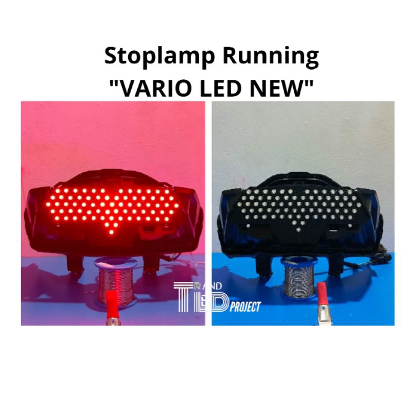 Stoplamp Running Vario LED NEW 125/150 10 mode
