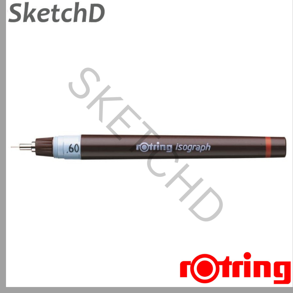 

Isograph 0.60 mm Rotring Drawing Pen Variant II Pena Gambar Rapido