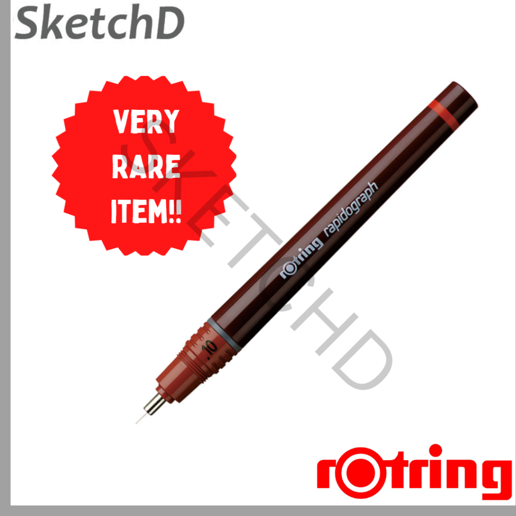 

Rapidograph 0.1mm Rotring - Pena Teknik - Technical Pen