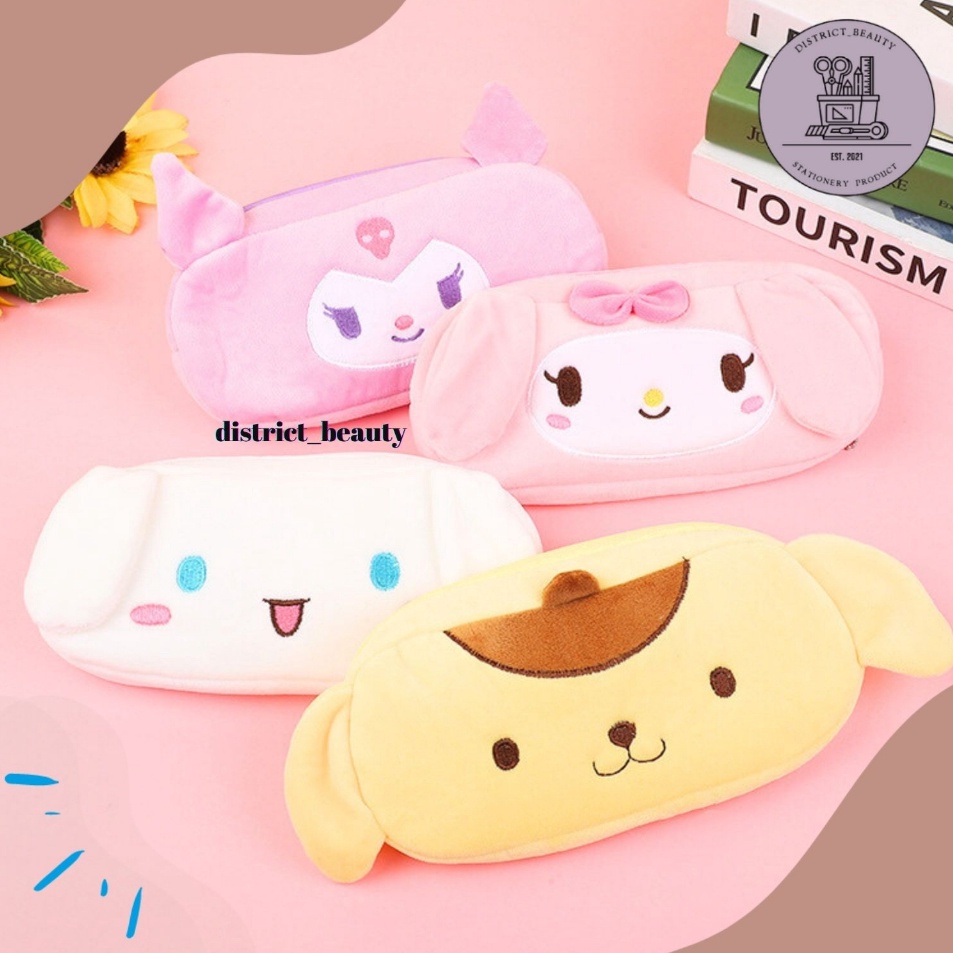 

Model Terjamin KOTAK PENSIL SANRIO KAIN TEMPAT PENSIL PLUSHY KUROMI CINAMOROL MELODY BAHAN KAIN