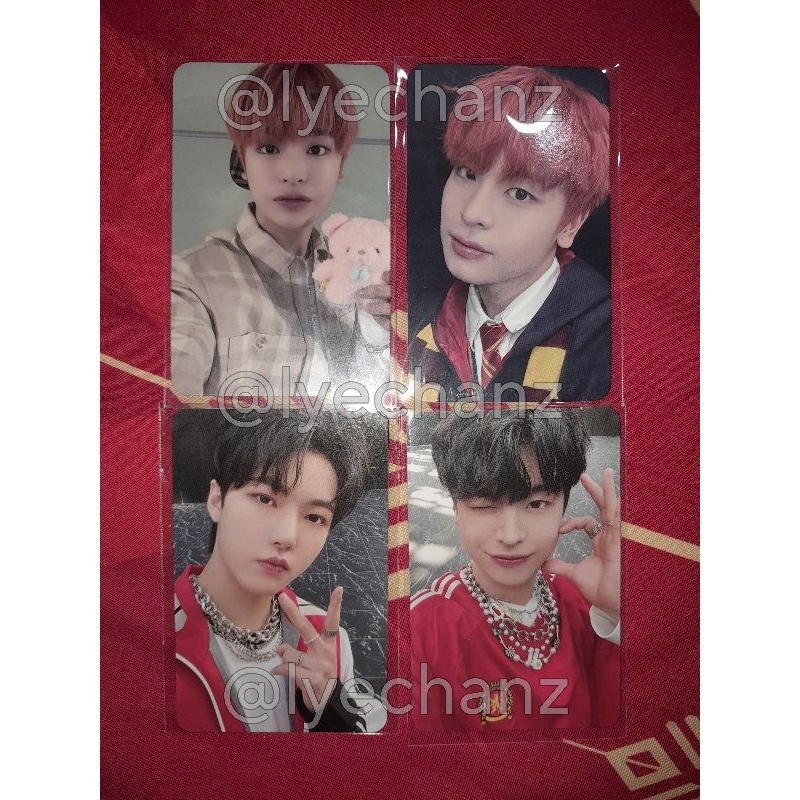 Xikers Yechan Junghoon official photocard