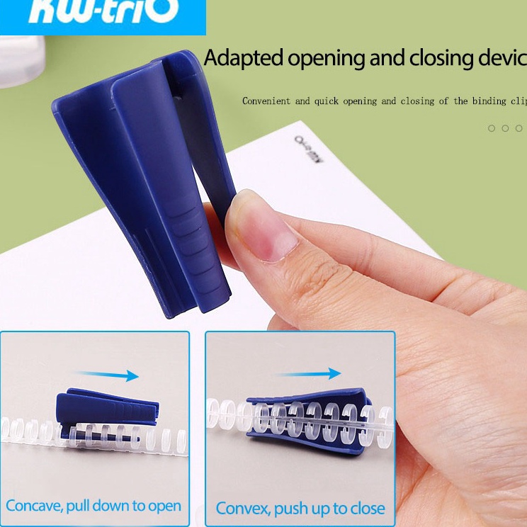 

Murah Belanja Alat Pembuka Binder Bahan Plastik Untuk Loose Leaf Binders Sisir Buka Dan Tutup Ring Opener