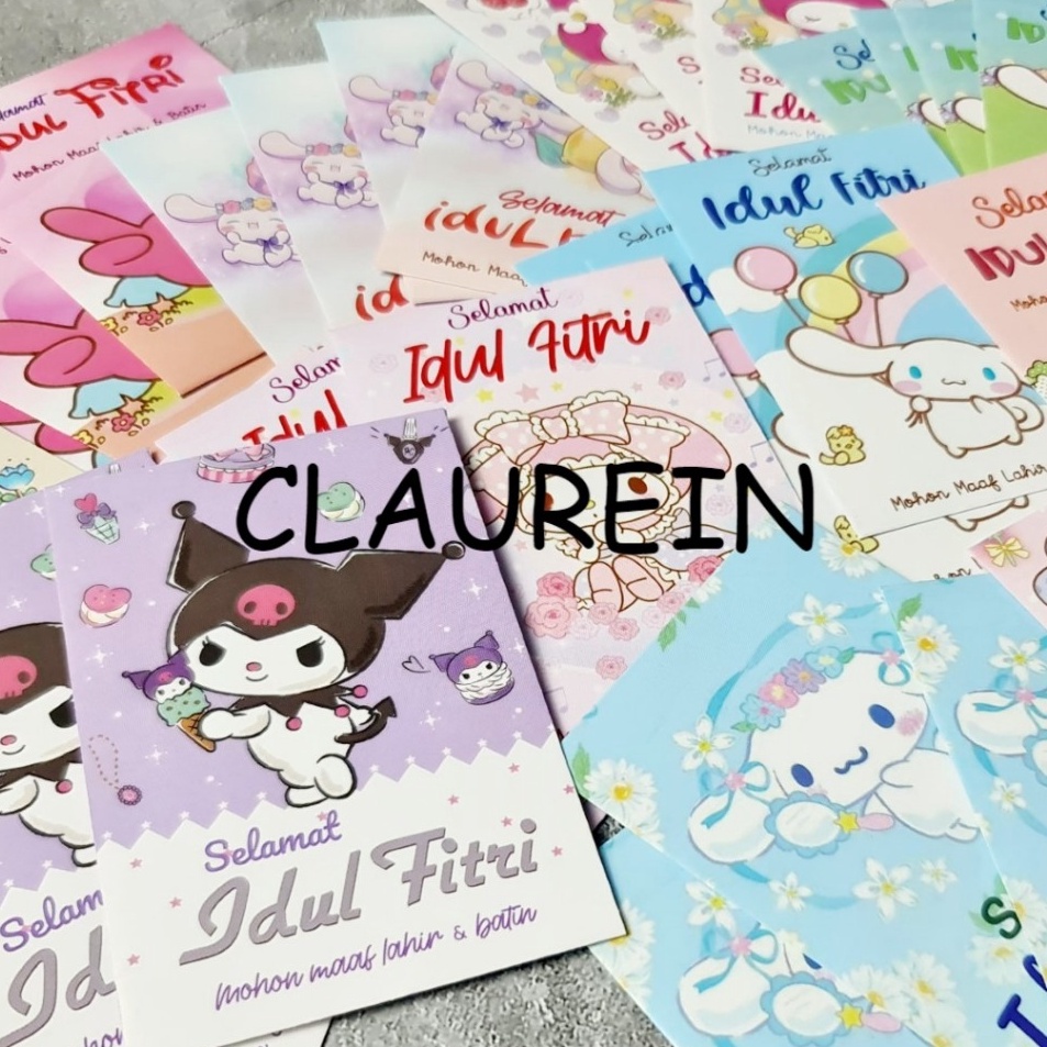 

First Sale AMPLOP LEBARAN THR ANGPAU IDUL FITRI ISI MIX KARAKTER CINNAMOROLL KUROMI MYMELODY