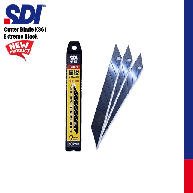 

Baru Termurah SDI K361 Extreme Black Isi Cutter 3 Derajat 3 Degree Cutter Blades