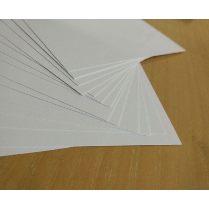 

Serba Update Kertas Kartu TIK 2 GSM A4 isi 5 Lembar Kertas Brief card BC HVS Tebal halus 2 gram inkjet