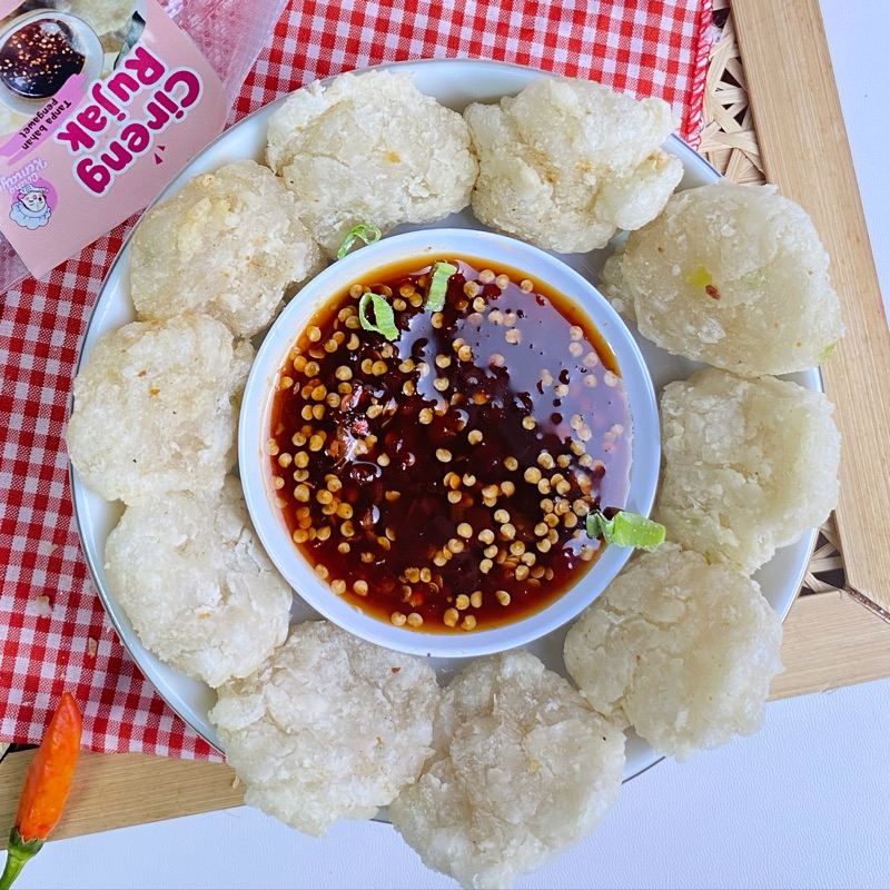 

CIRENG BUMBU RUJAK / SAMBAL SUPER SPESIAL ( ISI 12PCS )