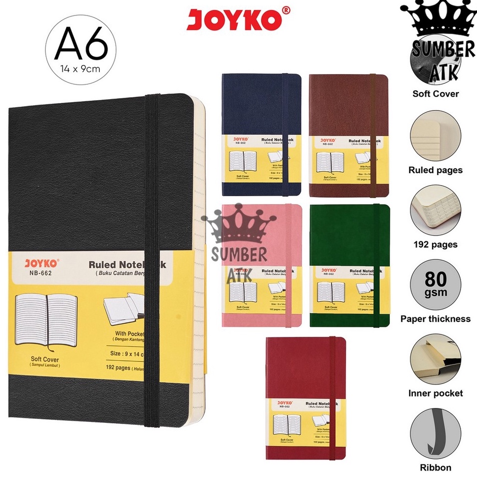 

Grosir Hari Ini Ruled Notebook Diary Agenda Buku Catatan Bergaris Joyko NB662