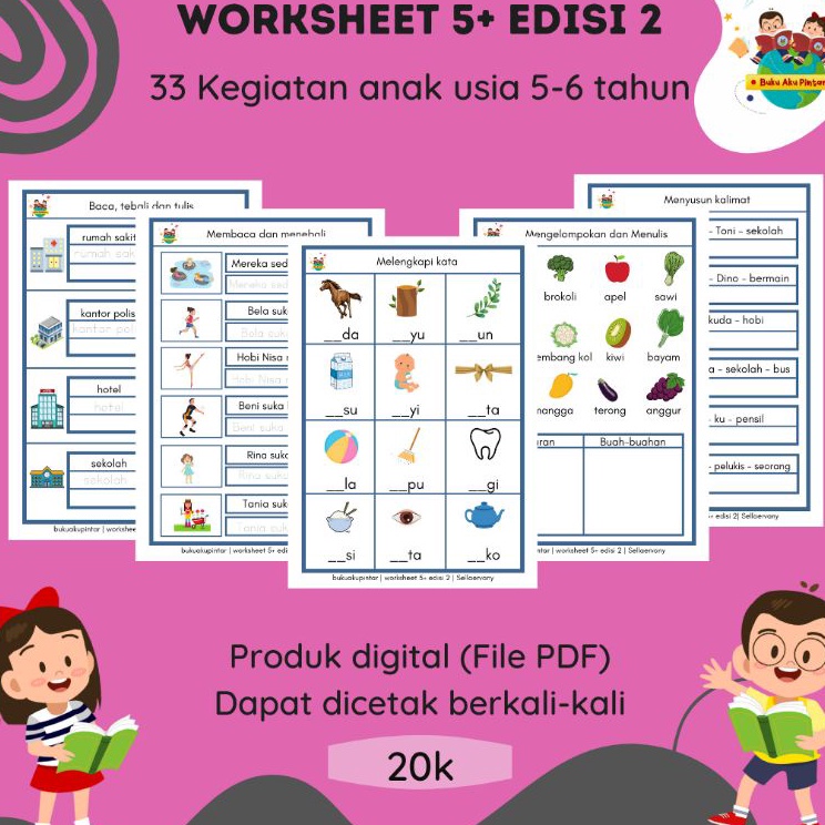 

Grosir Belanja Worksheet 5 edisi 2