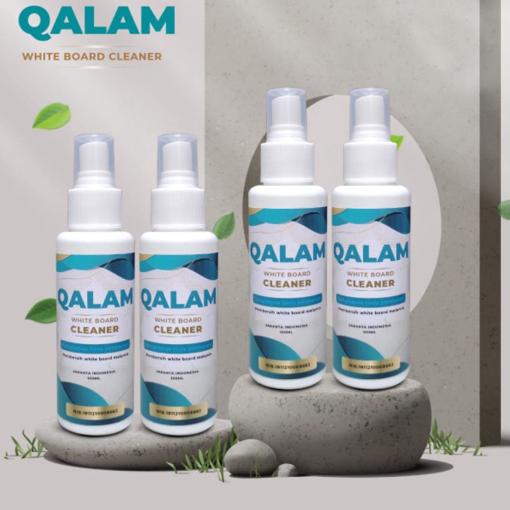 

Dijamin Asli cleaner whiteboard pembersih papan tulis melamin pembersih tinta permanen QALAM uk 1ml