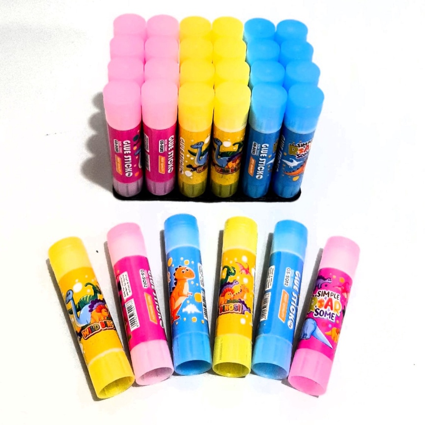 

Surprise HARGA GROSIR 1BOXES24pcs LEM GLUE STICK MINI GSSQ2 1g