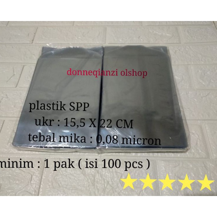 

Pasti Berkualitas plastik SPP plastik iuran 155 x 22 cm minim 1pak isi 1 pcs
