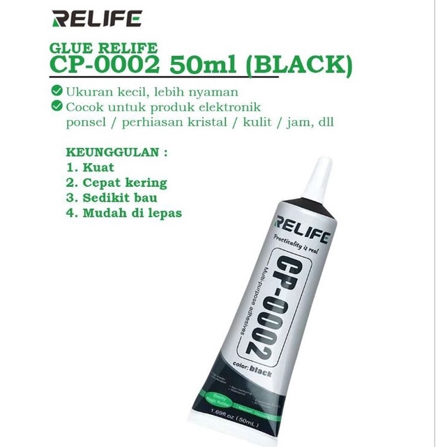 

Murah Bulan Ini Lem Lcd RELIFE CP2 5mL