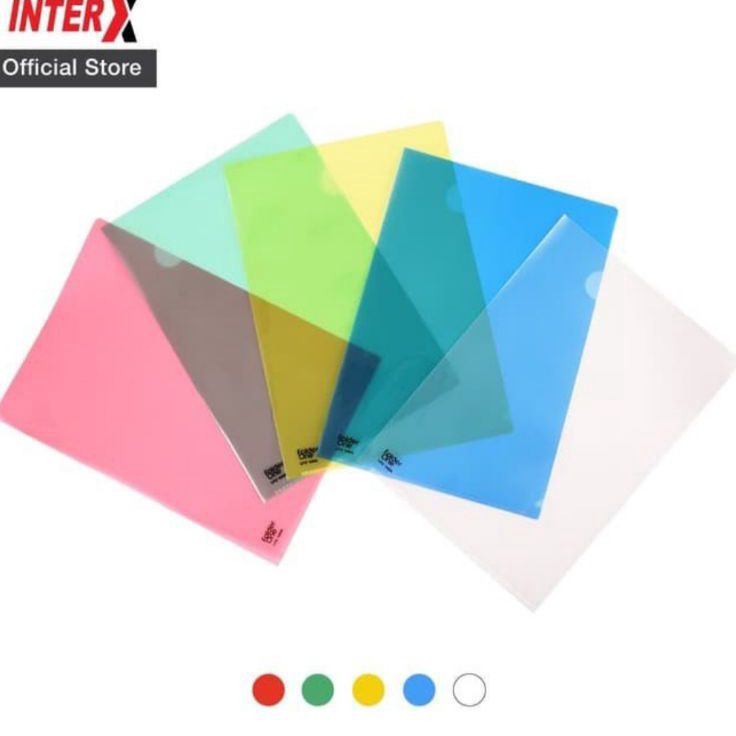 

Murah Baru Map L folio Folder one 12 Pcs Map Bening Map Plastik Clear Sleeve