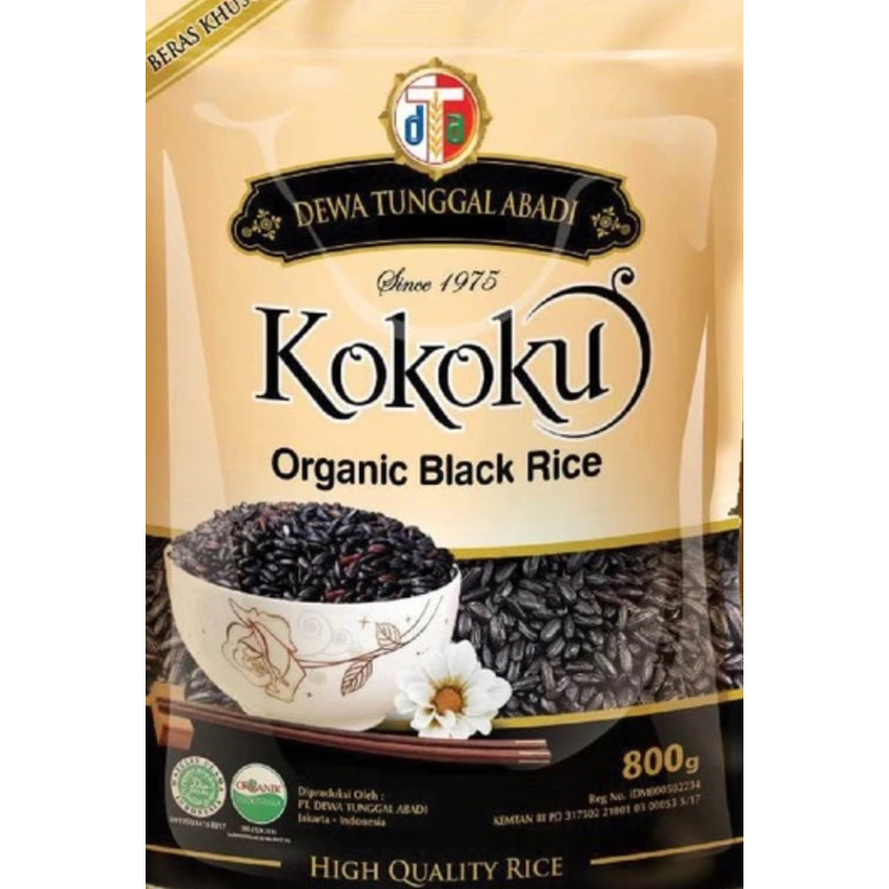 

Beras Organik Hitam Diabetes Kokoku 800 gr