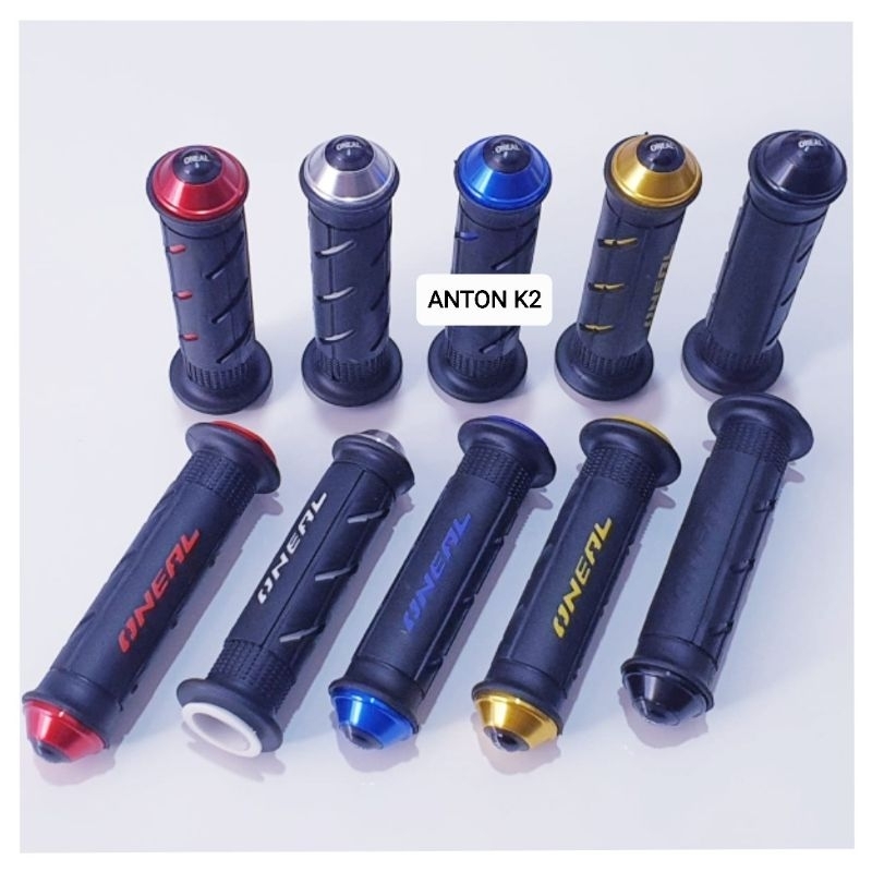 HANDGRIP MOTOR/HANDFAT SARUNG SLOP KARET GAS MOTOR PLUS JALU CNC VARIASI MOTOR BEAT/NMAX/MIO/AEROX/L