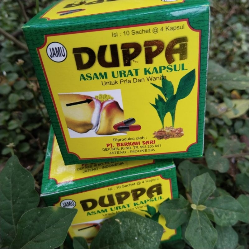 Duppa kapsul Asam Urat Dan Pegalinu