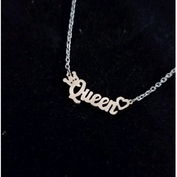 Kalung anak nama custom rapih  anak cod cod