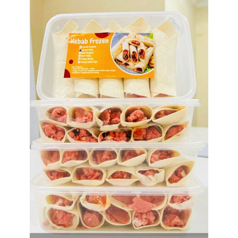 

kebab Frozen daging kebab kornet