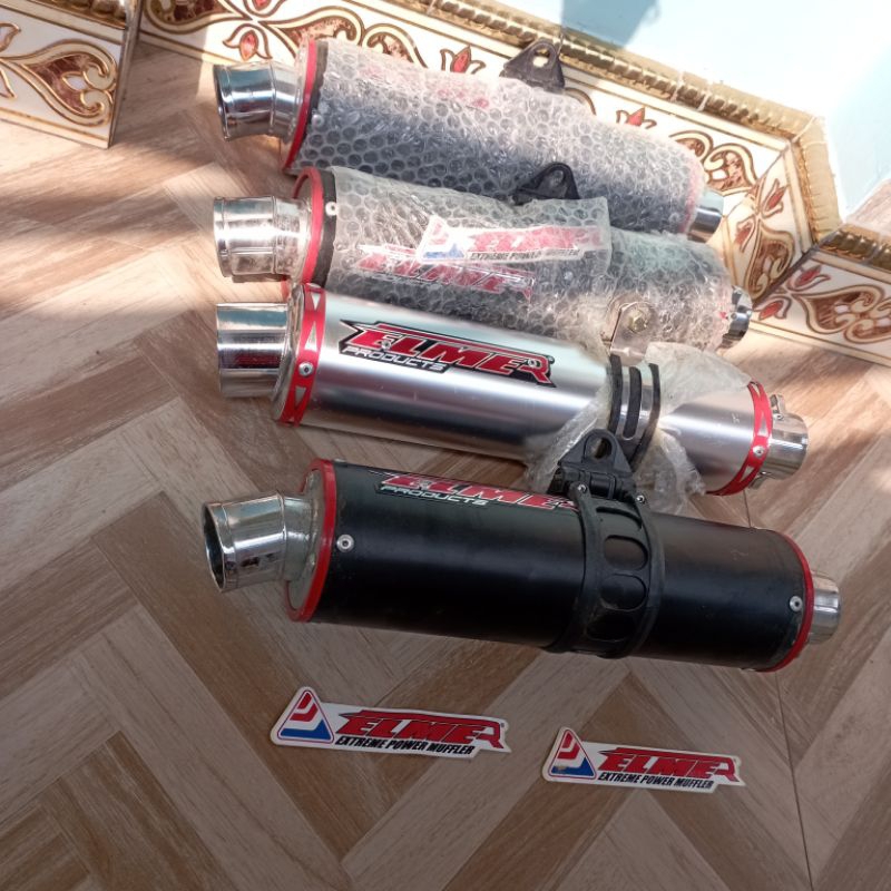 SLENCER KNALPOT ORI ELMER BUAT SMUA MOTOR INLET 45