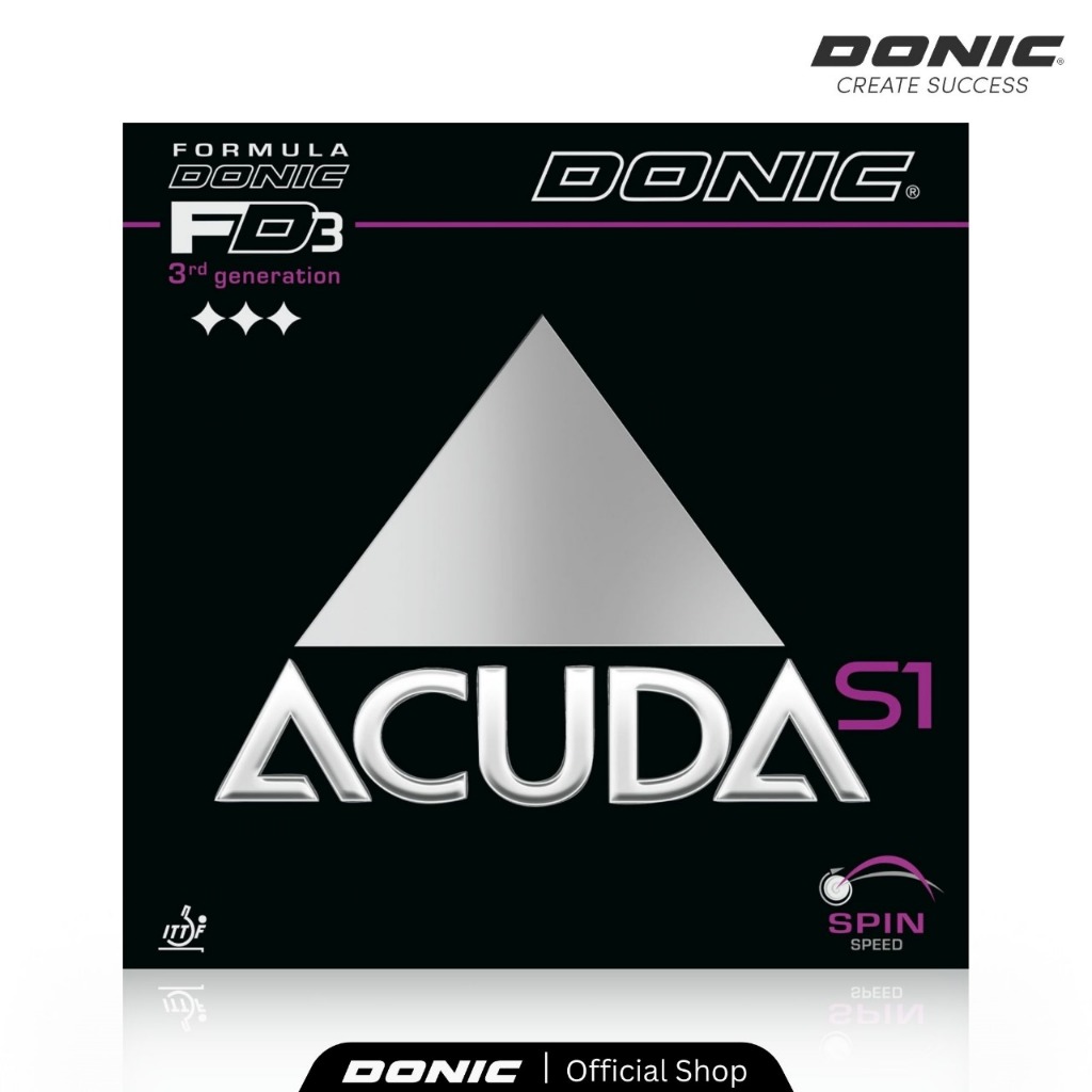 DONIC Acuda S1 Karet Pingpong Rubber Tenis Meja