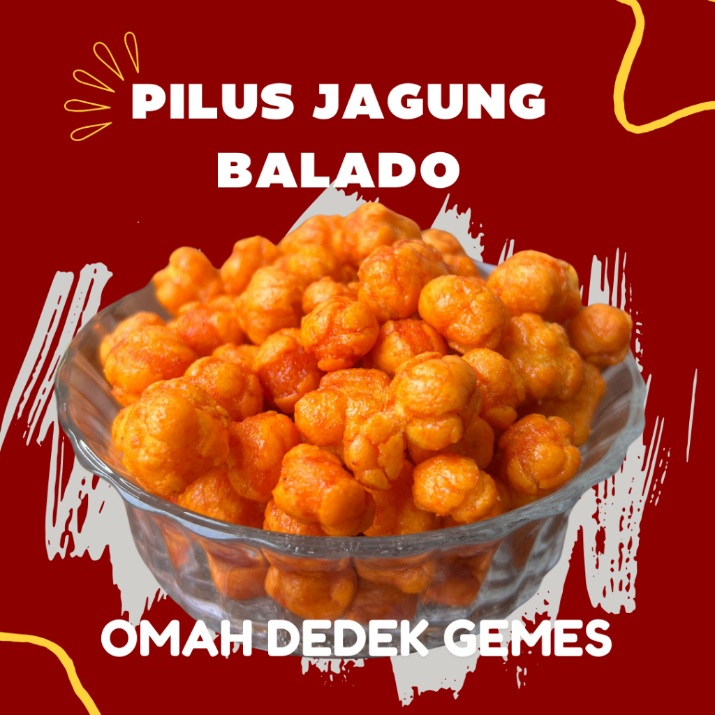 

Pilus Jagung Balado Super Enak 250gr