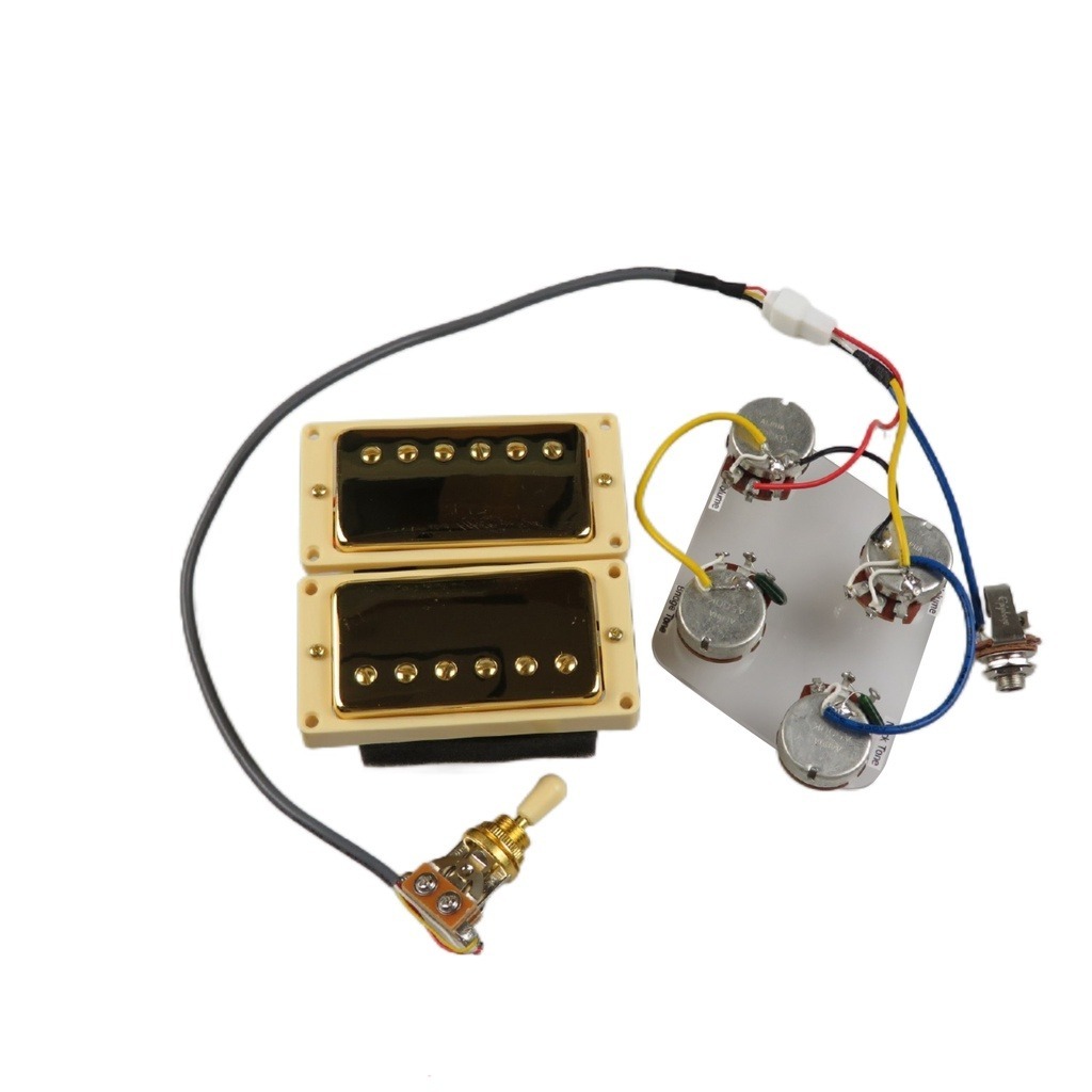 1 set pickup Humbucker Gold-Sealed Untuk gitar Gibson Les Paul LP Epiphone