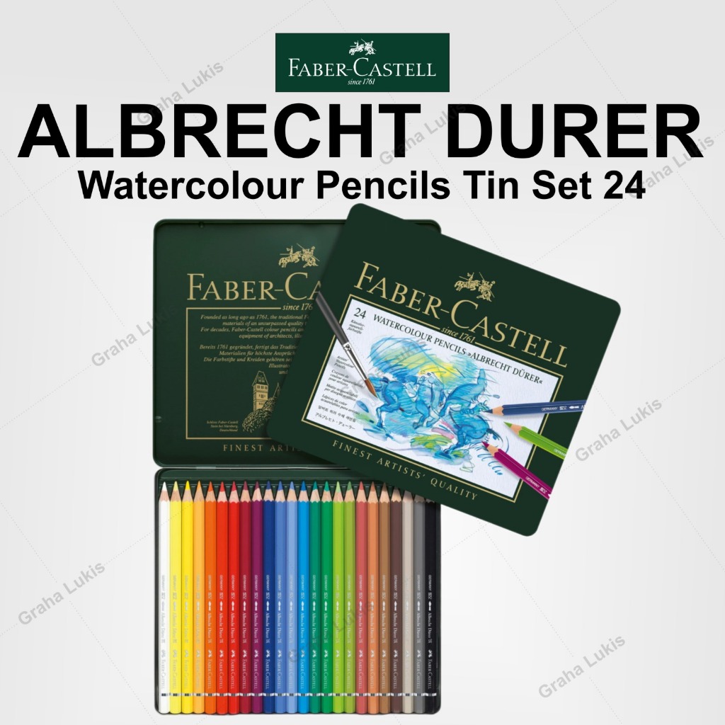 

Faber-Castell Albrecht Durer 24 Tin - Watercolour Pencil