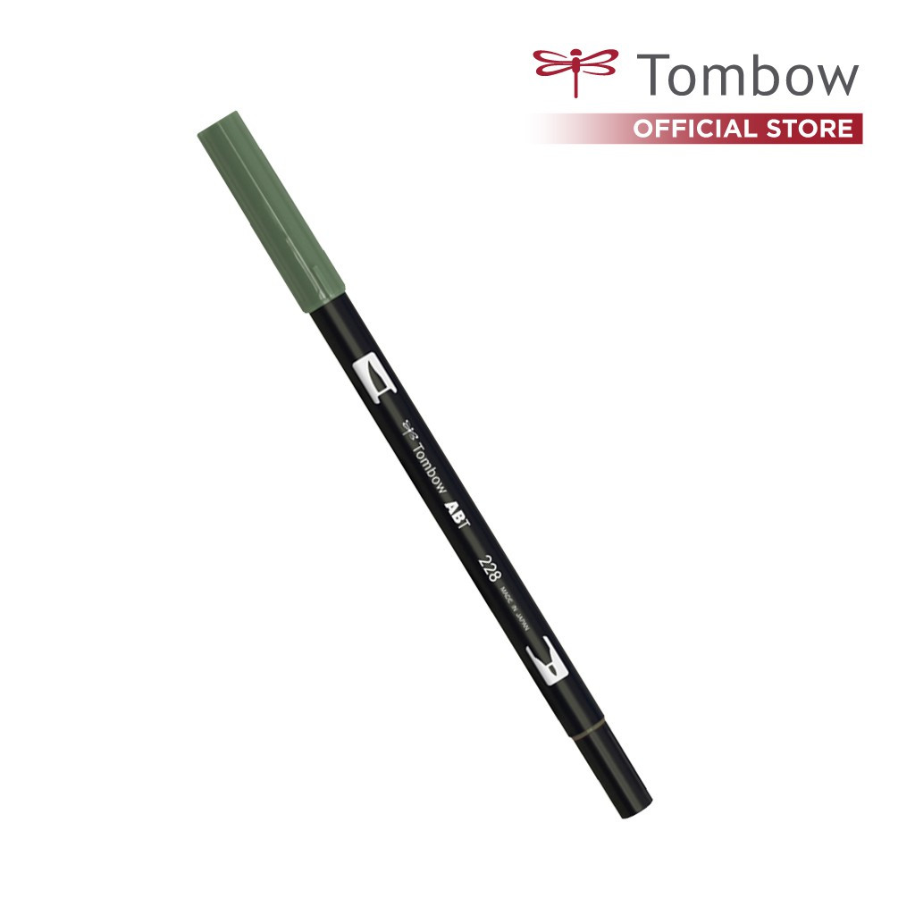 

Tombow Dual Brush ABT Pen Gray Green