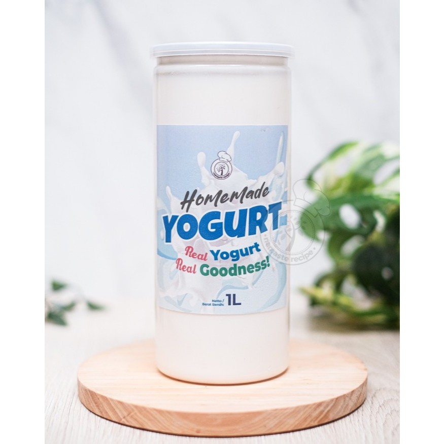 

HOMEMADE YOGURT DRINK NAMASTE RECIPE - PLAIN NO SUGAR 1L