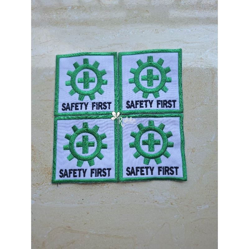 LOGO SAFETY FIRST // BORDIR