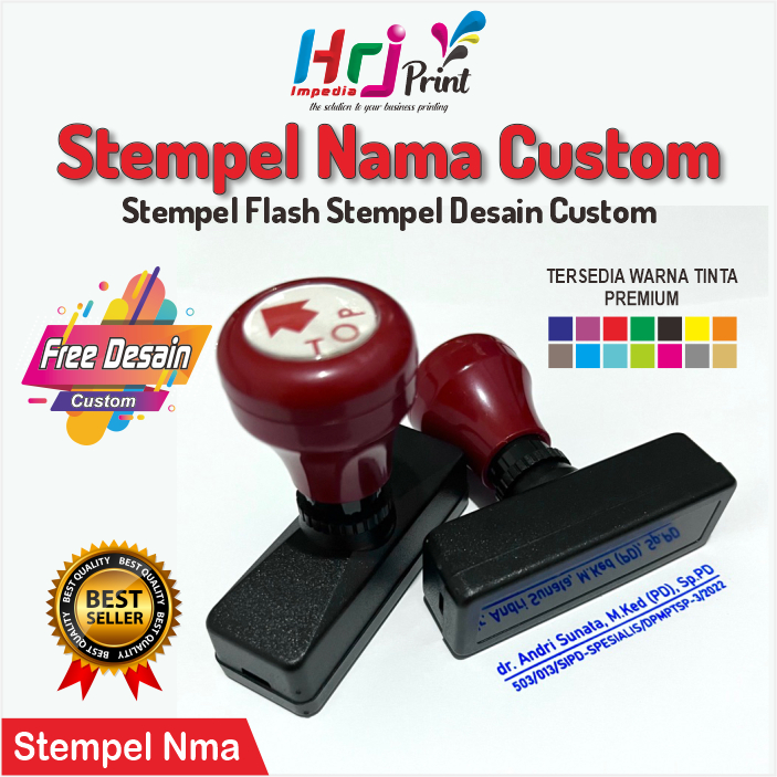 

Cetak stempel nama dokter | Stempel nama perawat custom | Stempel nama dan nip | Stempel Nama Custom