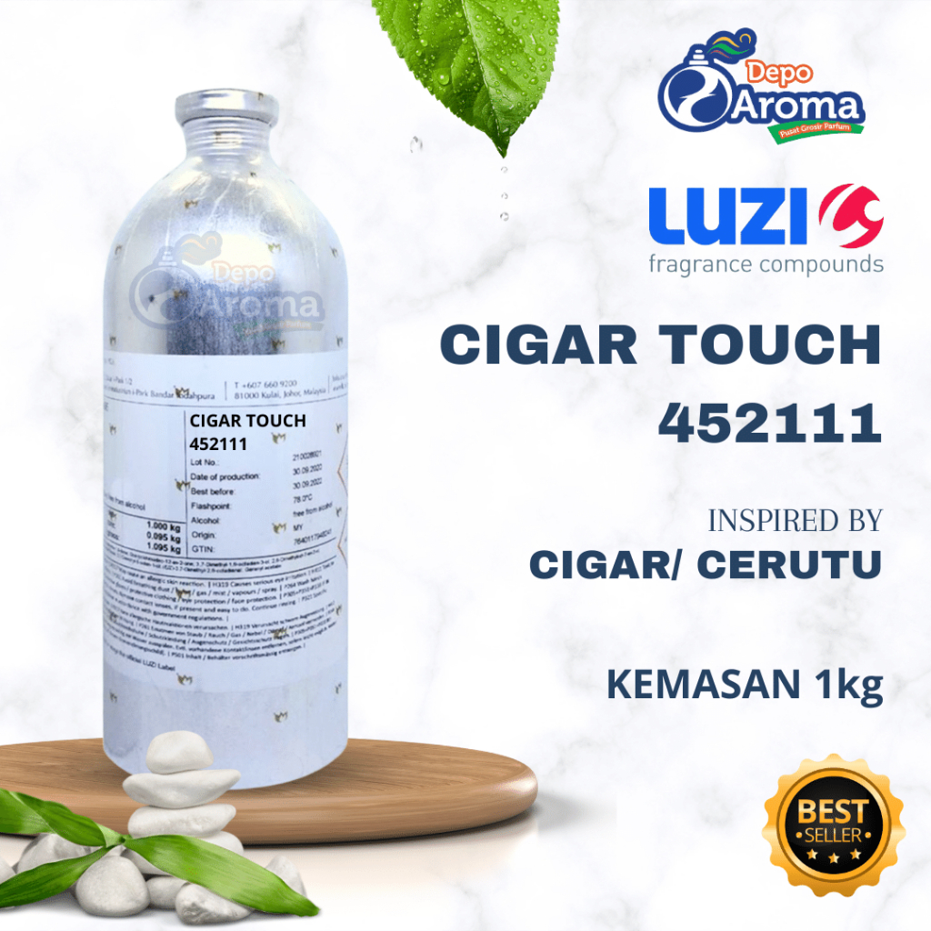 PARFUM BIBIT MURNI - CIGAR TOUCH 452111 - 1 Kg - LUZI