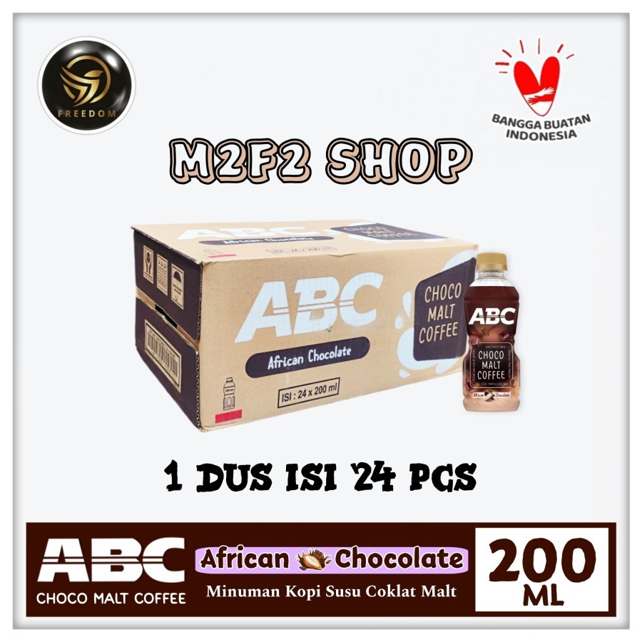 

Kopi ABC African Choco Malt Coffee Botol Pet - 200 ml (Kemasan Karton)