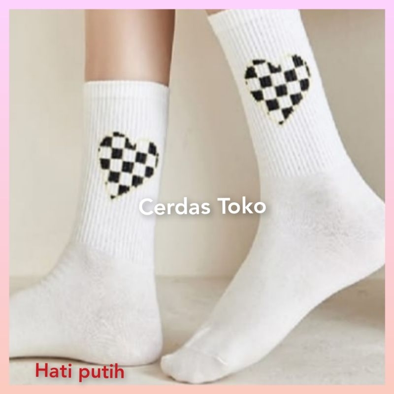 Kaos kaki anak perempuan SD kaos kaki sekolah karakter lucu