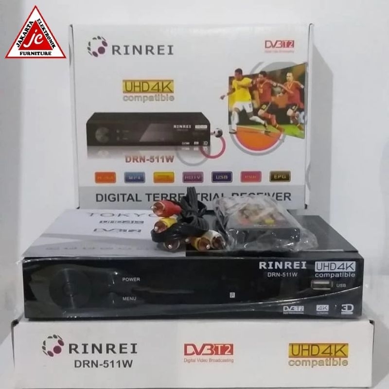 RINREI SET TOP BOX DIGITAL TV DVBT2 DN115