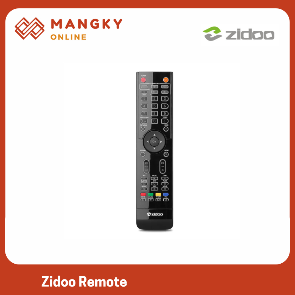 Zidoo Remote, Remote Control