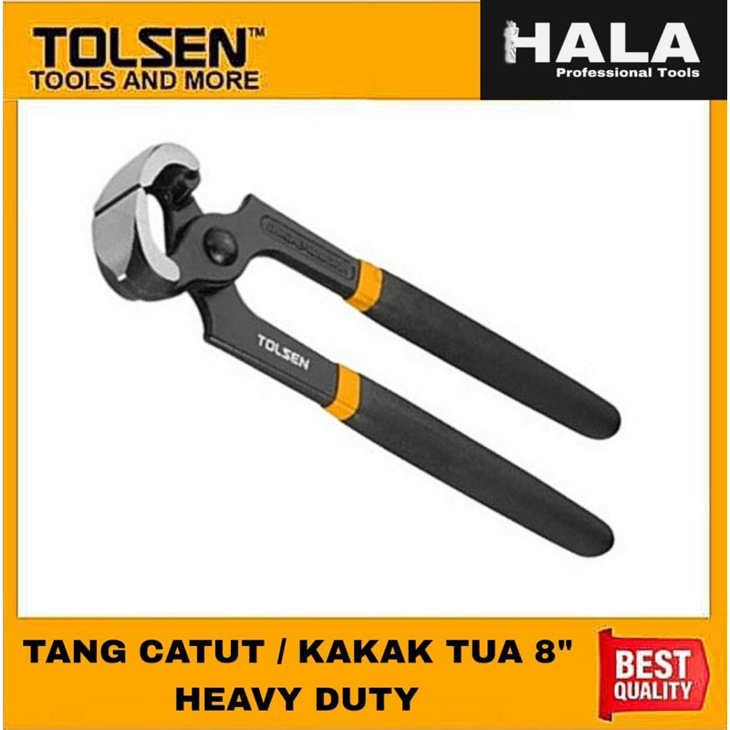 TOLSEN - TANG CATUT / KAKAK TUA KEPALA BESAR 8” (200mm) / 10045