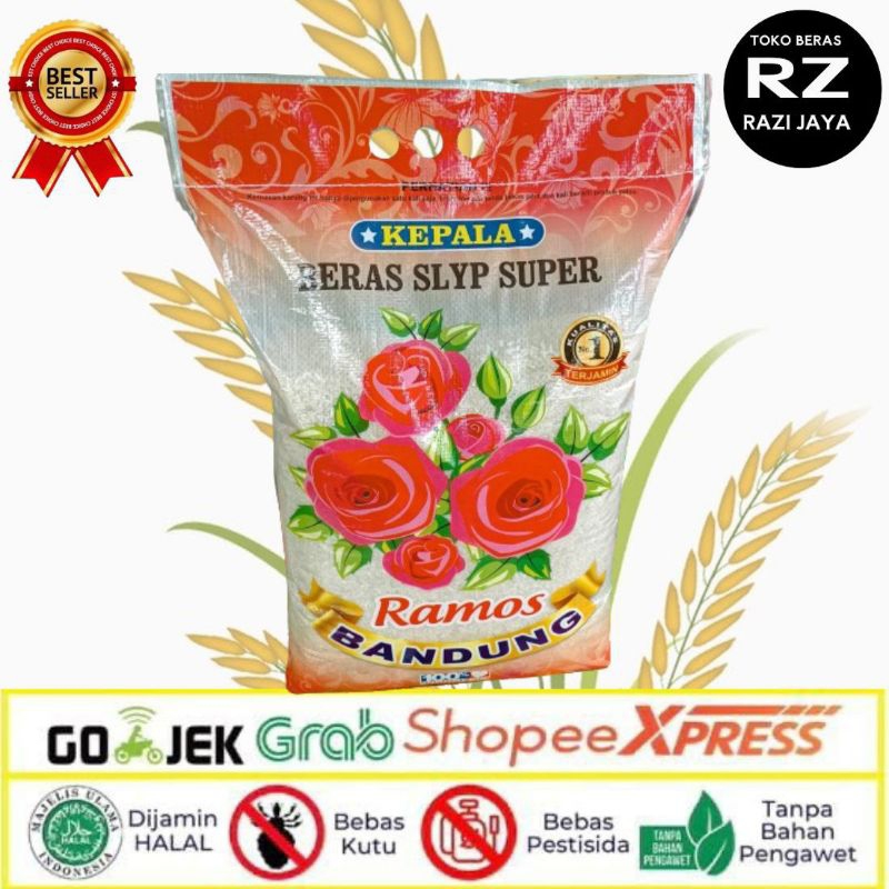 

Beras Ramos Bandung Premium 5kg 10kg 20kg