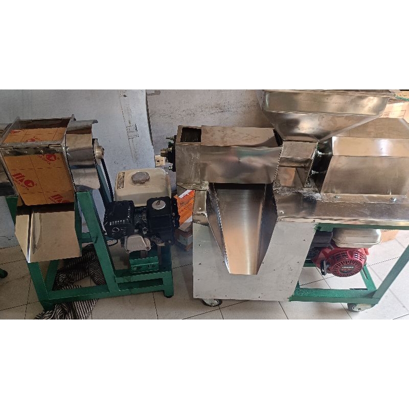 mesin peras santan+parut kelapa + Honda second