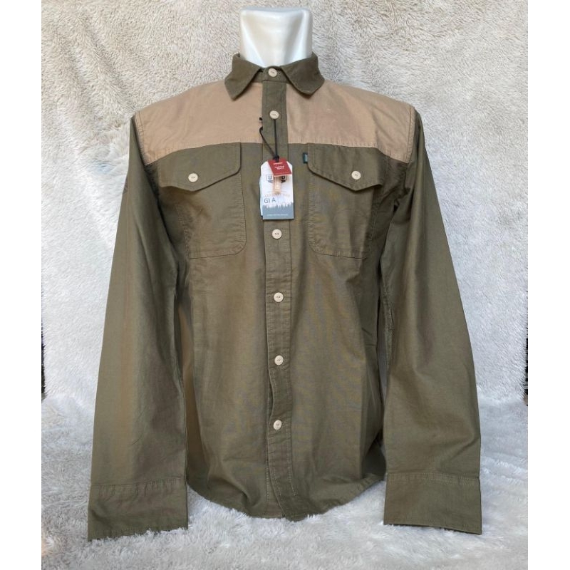 EMBA KEMEJA PRIA OUTDOOR LENGAN PANJANG