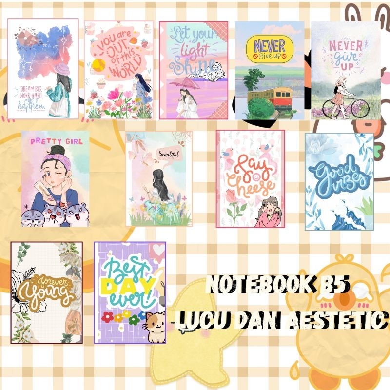 

NOTEBOOK B5/70GSM/LUCU & AESTETIC