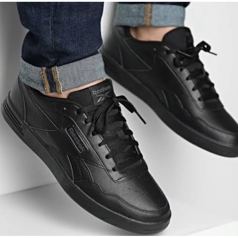 Promo  Sepatu Reebok Hitam -Reebok Court Advance - Sepatu Reebok ORI