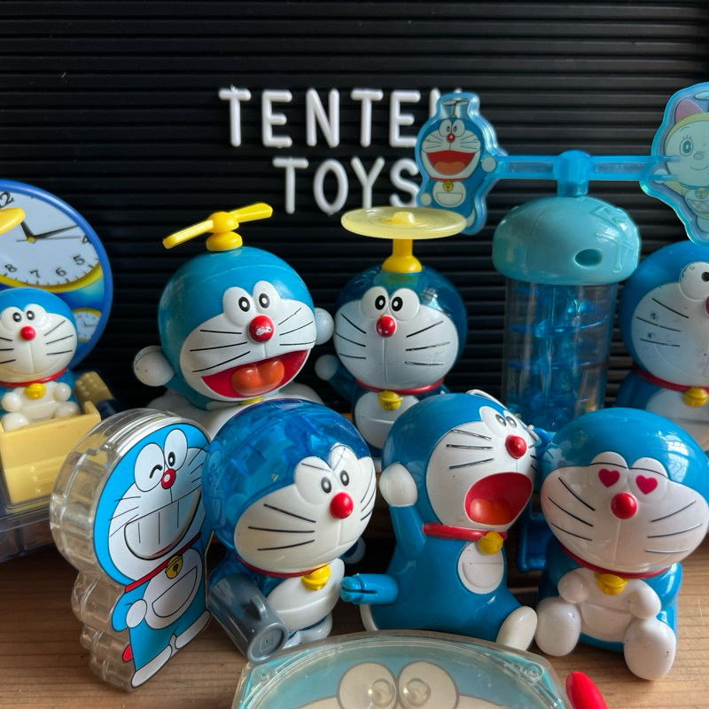 (PRELOVED) HAPPY MEAL MCD MCDONALDS DORAEMON MAINAN FIGURE ANAK