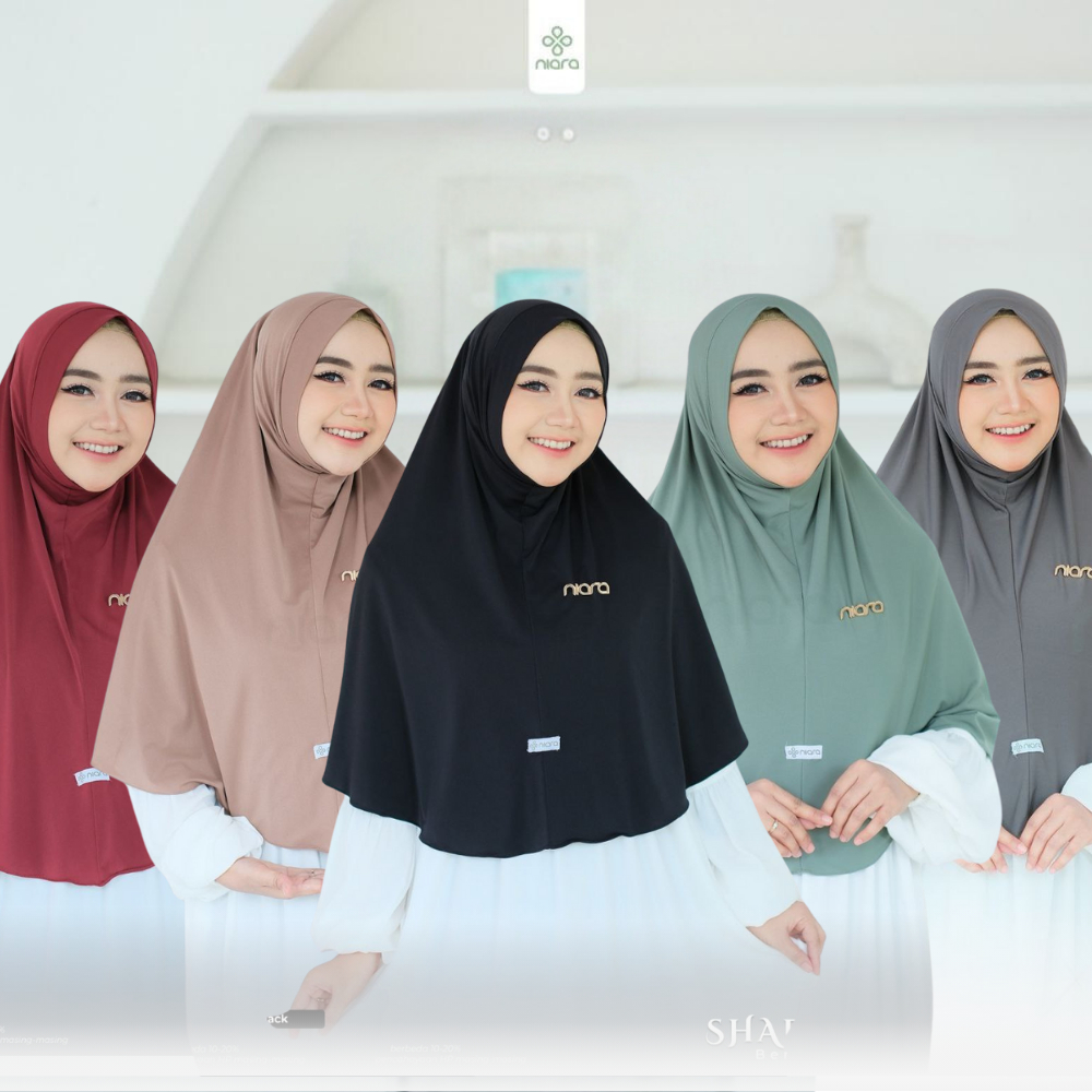 Bergo Jersey Shafira Hijab Instan By Niara