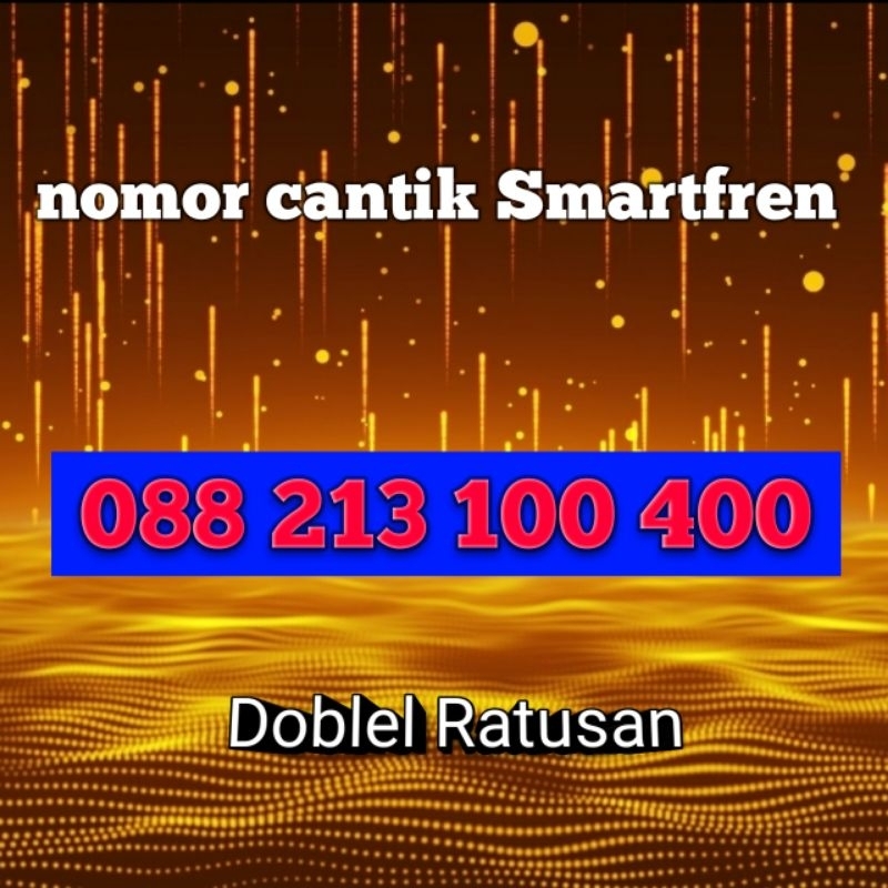 Nomor Cantik Smartfren 4g Seri Tahun Murah