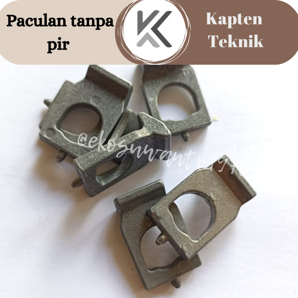 Paculan/ pengait regulator tanpa pir