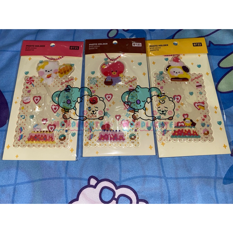 BT21 Minini Photocard Holder PC Holder Sweetie RJ TATA CHIMMY