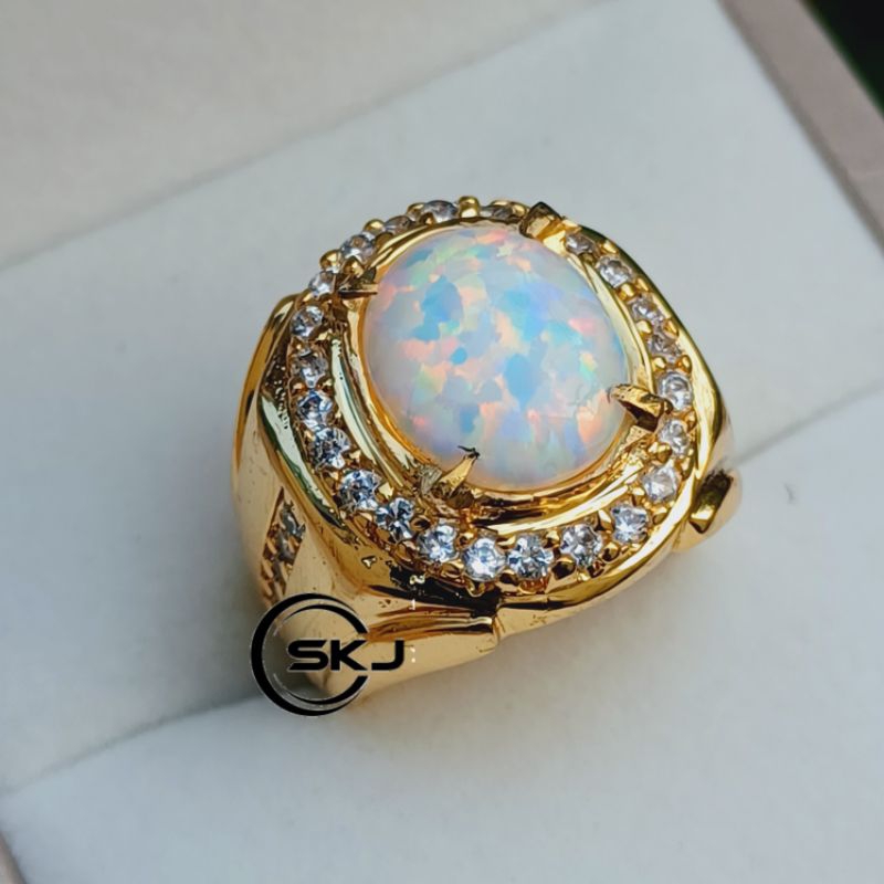 CINCIN BATU KALIMAYA SUSU AUSTRALIA FULL JARONG TOP QUALITY