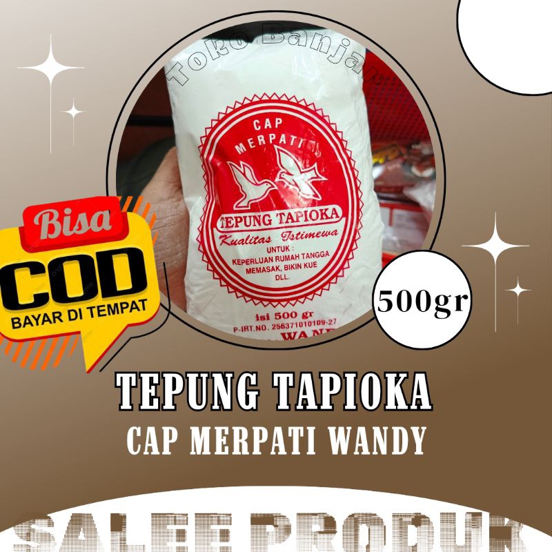 

TEPUNG TAPIOKA CAP MERPATI 500GR