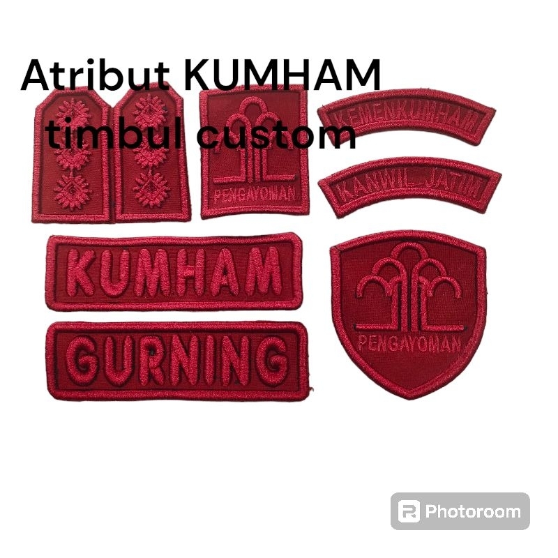 PROMO ATRIBUT KEMENKUMHAM PDL TIMBUL #LOGO ASN#LOGO DINAS